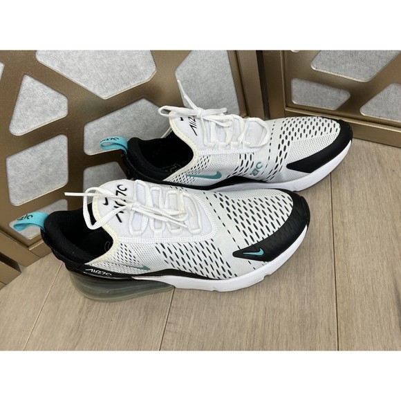 NIKE AIR MAX 270 Sneakers Men Shoes 10 White Shoes - Picture 2 of 10